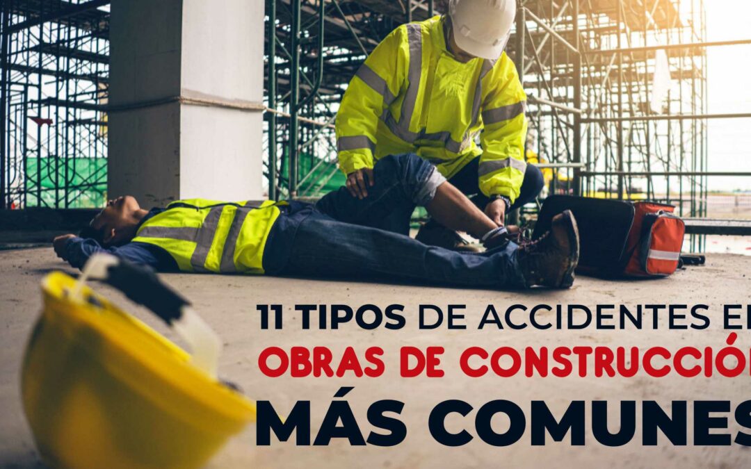 Tipos de accidentes en obras de construcción