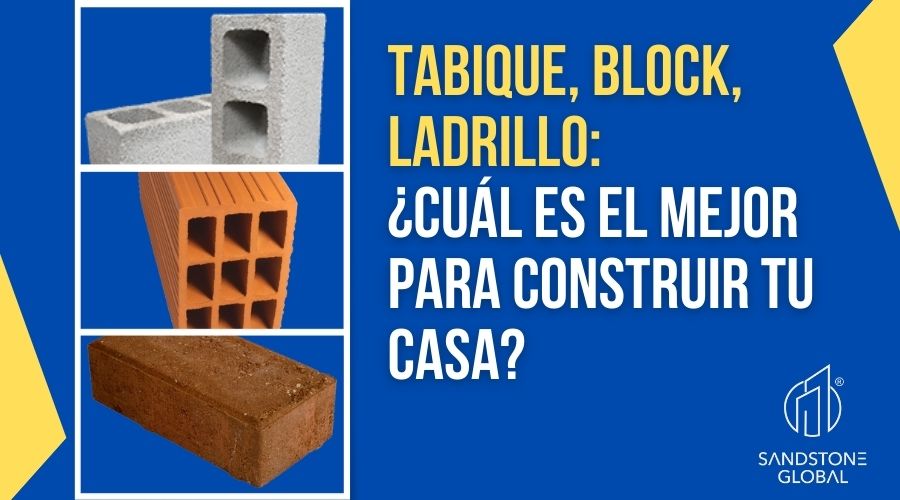 Tabique Block Ladrillo Cuál es el mejor para construir tu casa